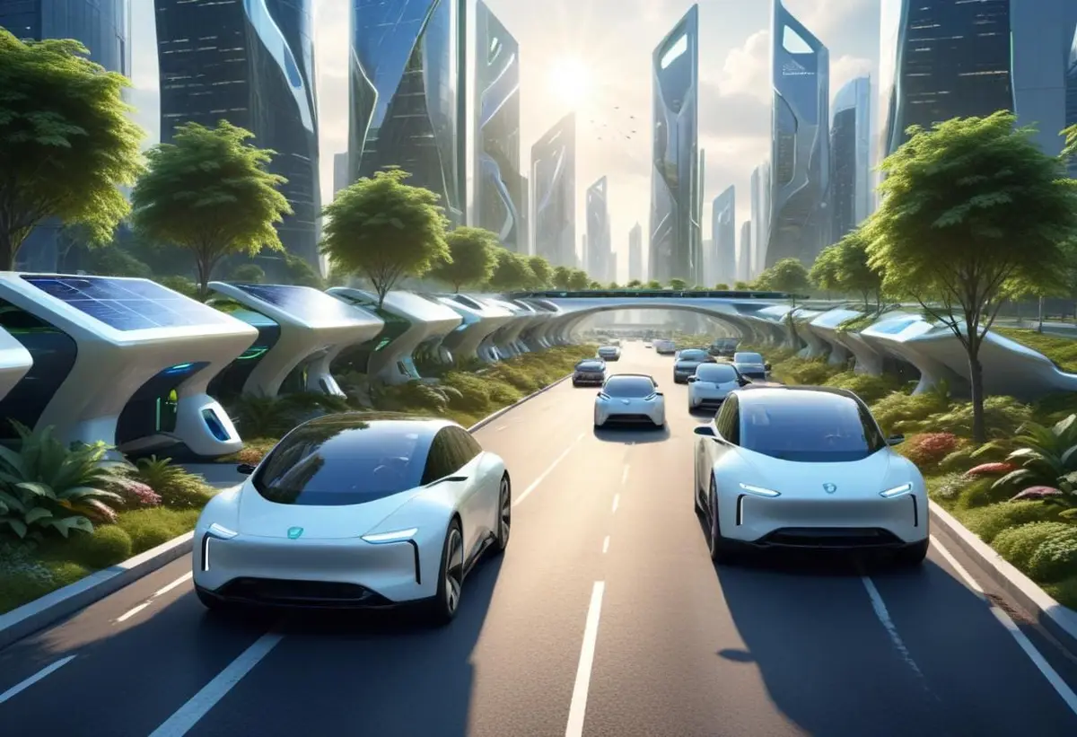 Bästa elbilen 2024 illustration