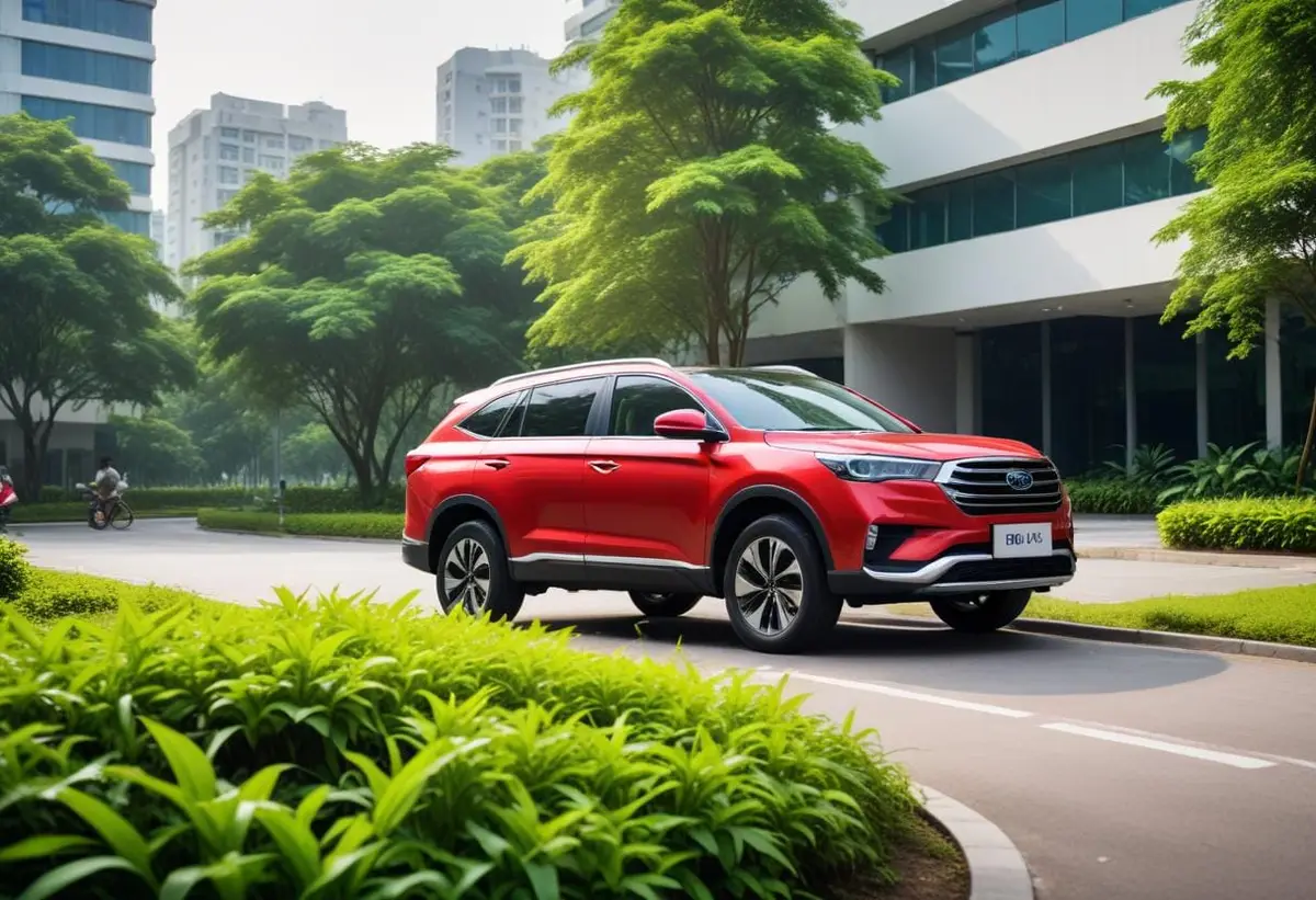 BYD SUV illustration