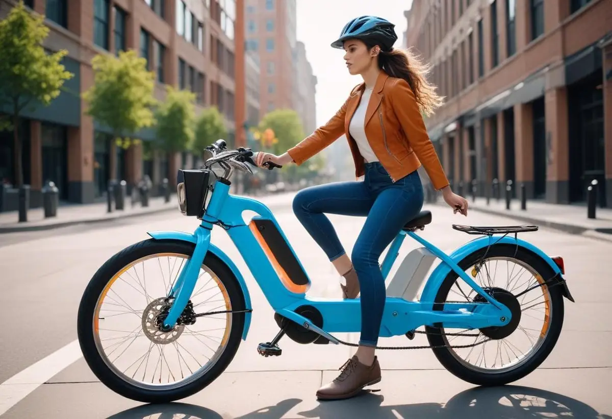Elcykel dam bäst i test – hitta den perfekta cykeln för dig! illustration