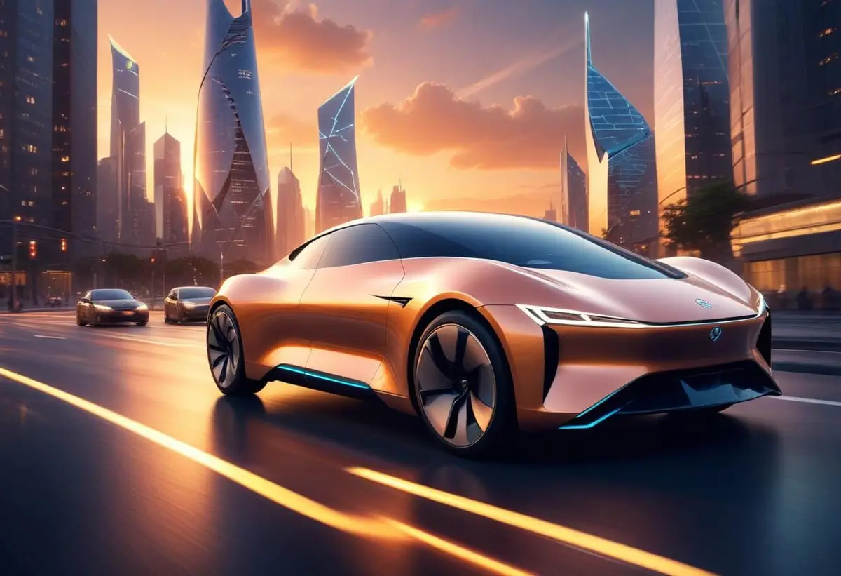 Tesla-kursen rusar – vad betyder det för framtiden? illustration