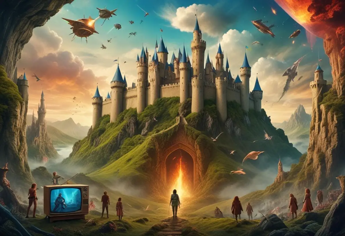 Tv-serier att se fram emot 2024 illustration